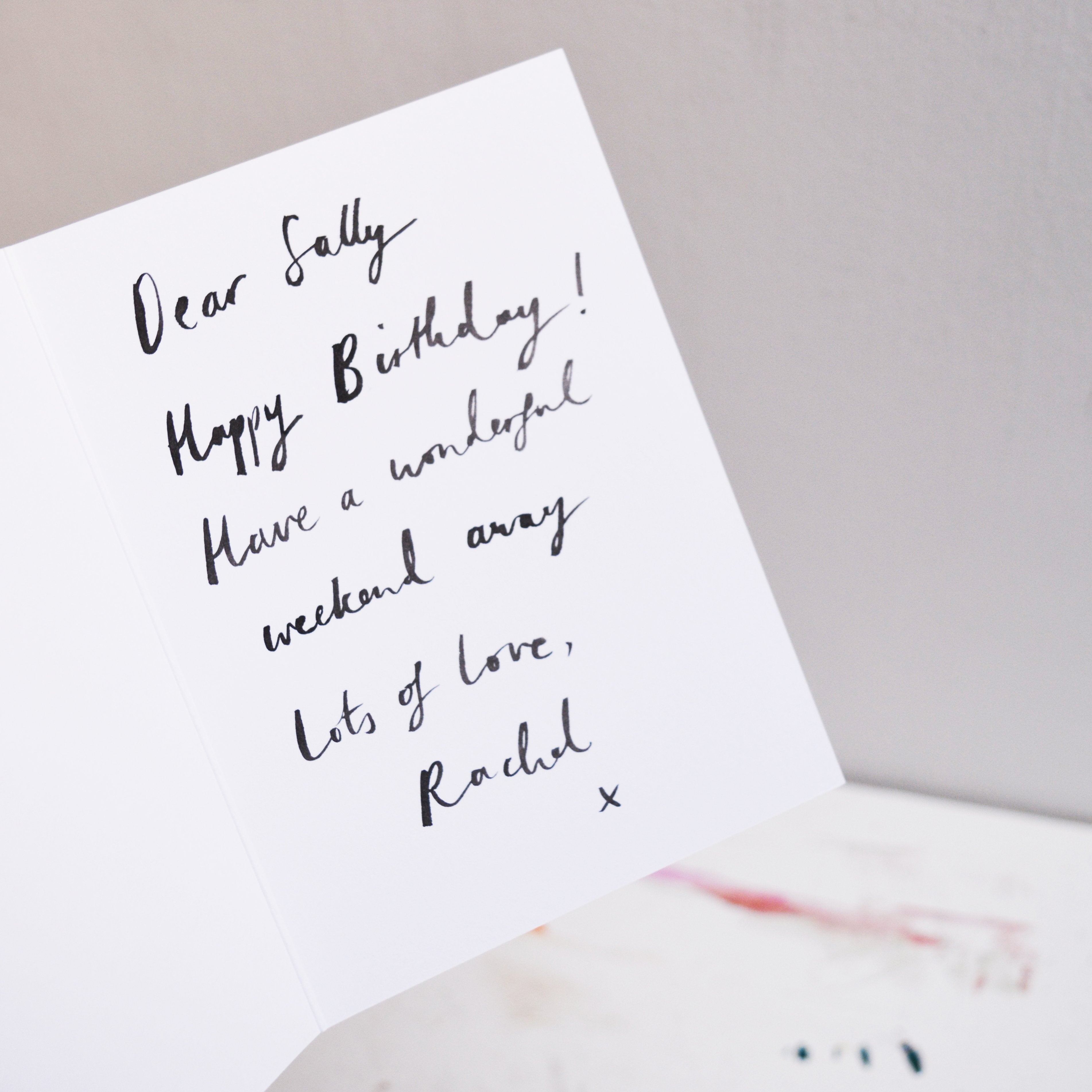 Ruby Cavapoo Birthday Card