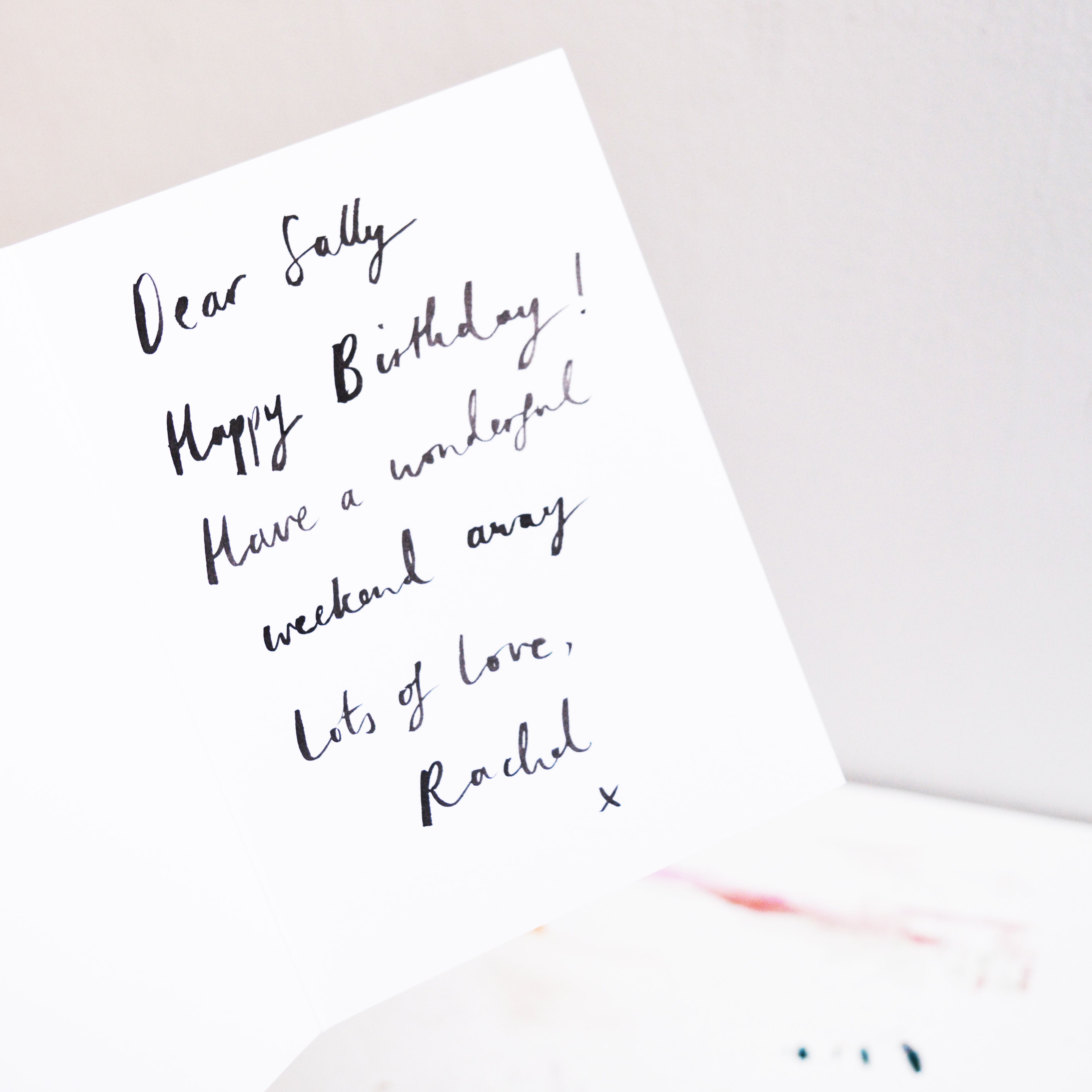 Basset Hound Birthday Card